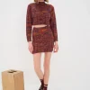 Outlet For Love & Lemons Ruby Mini Skirt Neutral