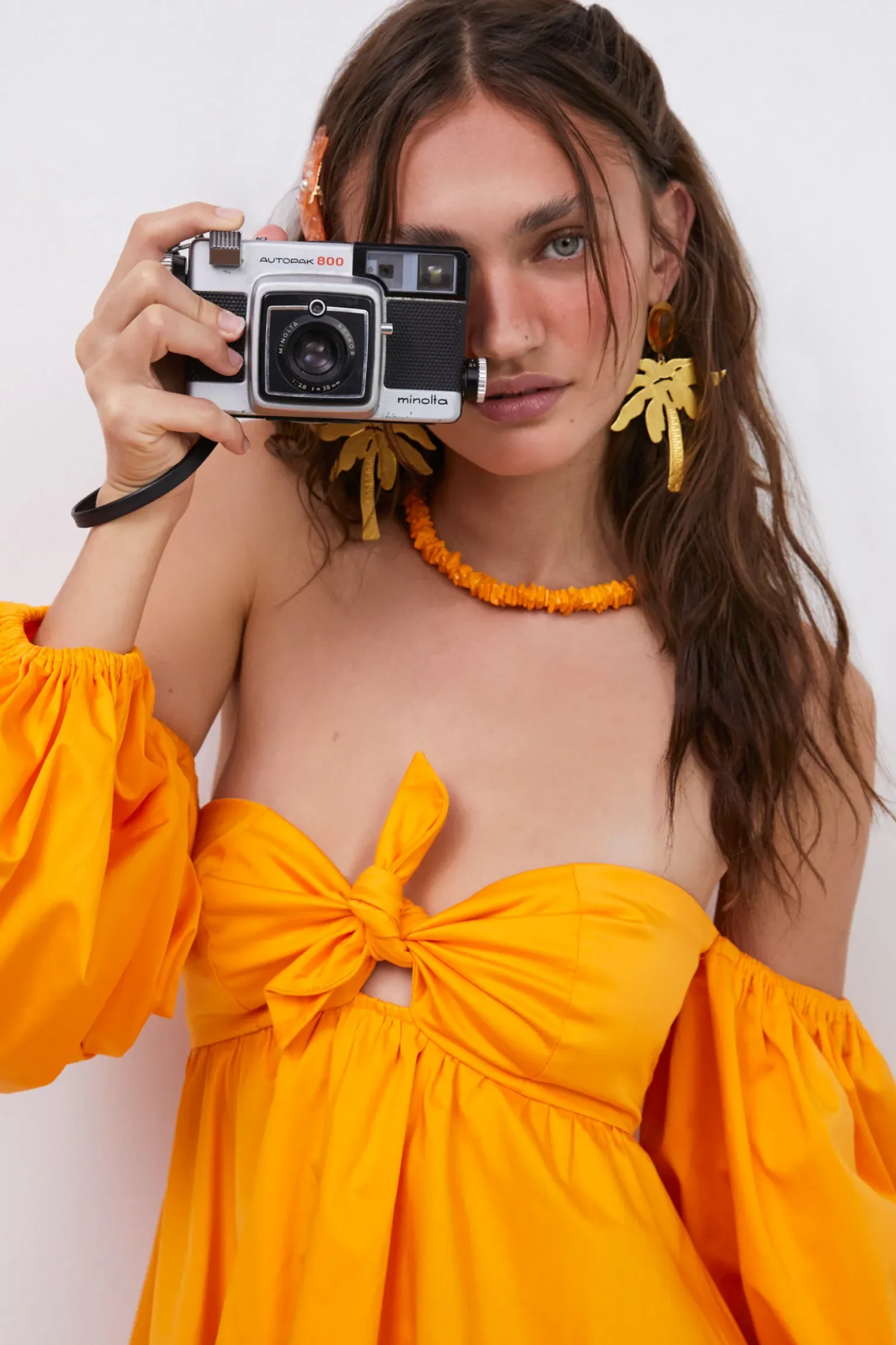 saint_lucia_mini_dress_3-1.webp Store For Love & Lemons Saint Lucia Mini Dress Orange