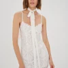 Best For Love & Lemons Sandra Mini Dress White