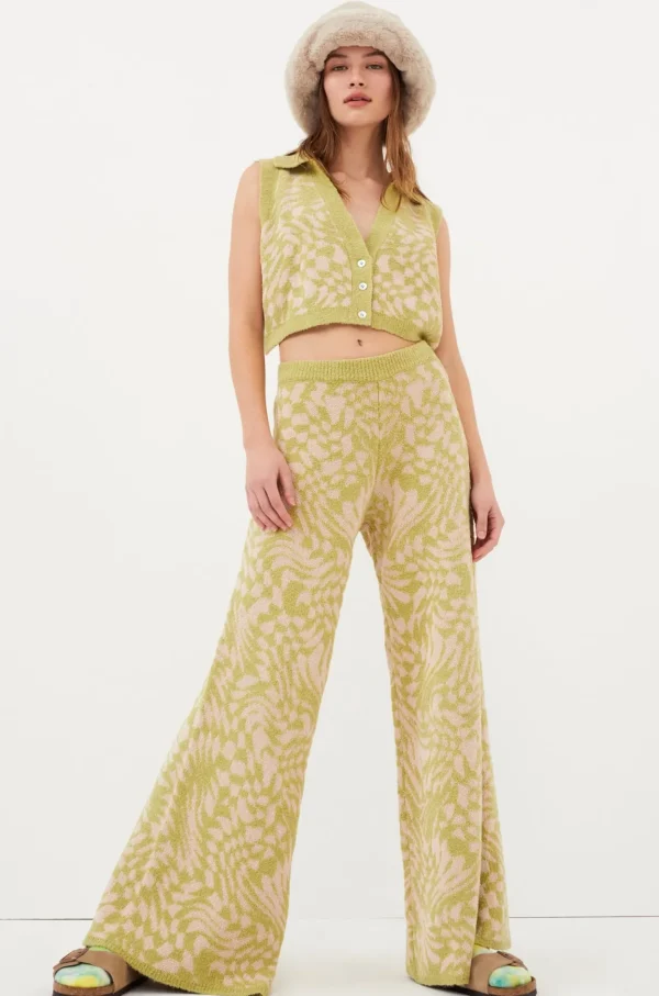 Outlet For Love & Lemons Simone Top Green
