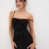 Best Sale For Love & Lemons Sistine Mini Dress Black