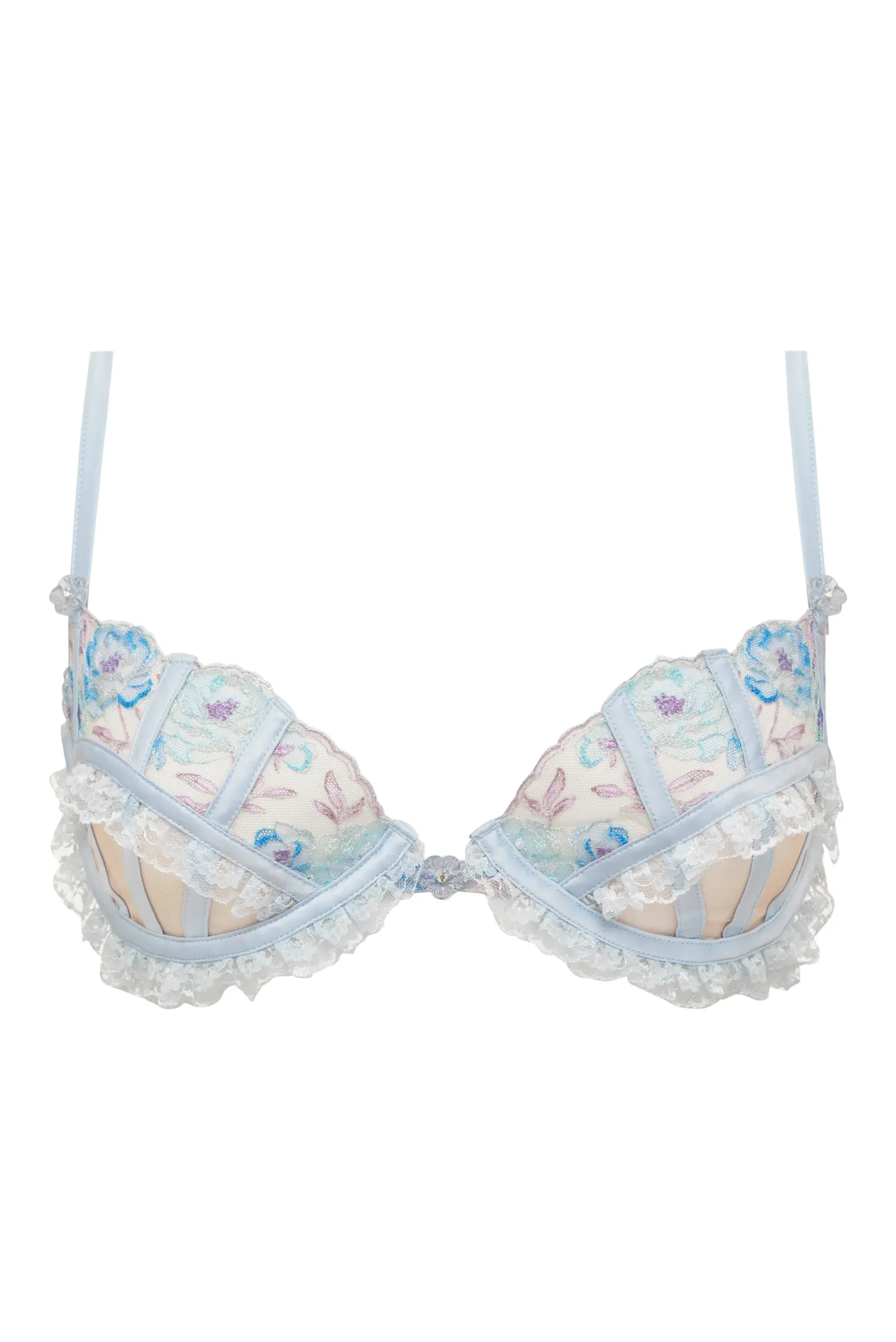 sorbet_rose_underwire_bra_7.webp New For Love & Lemons Sorbet Rose Underwire Bra Blue