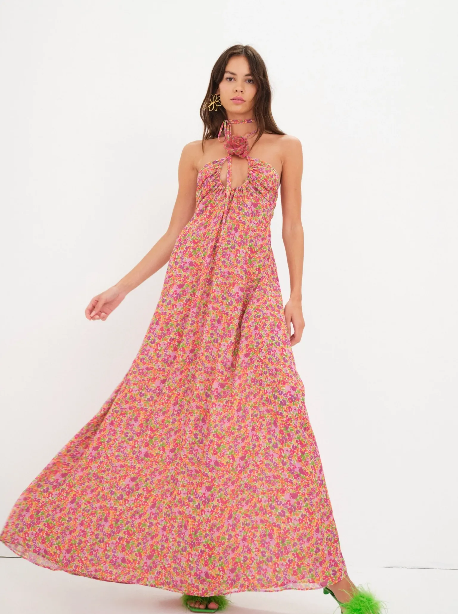 suzette_maxi_dress_0.webp Flash Sale For Love & Lemons Suzette Maxi Dress Pink