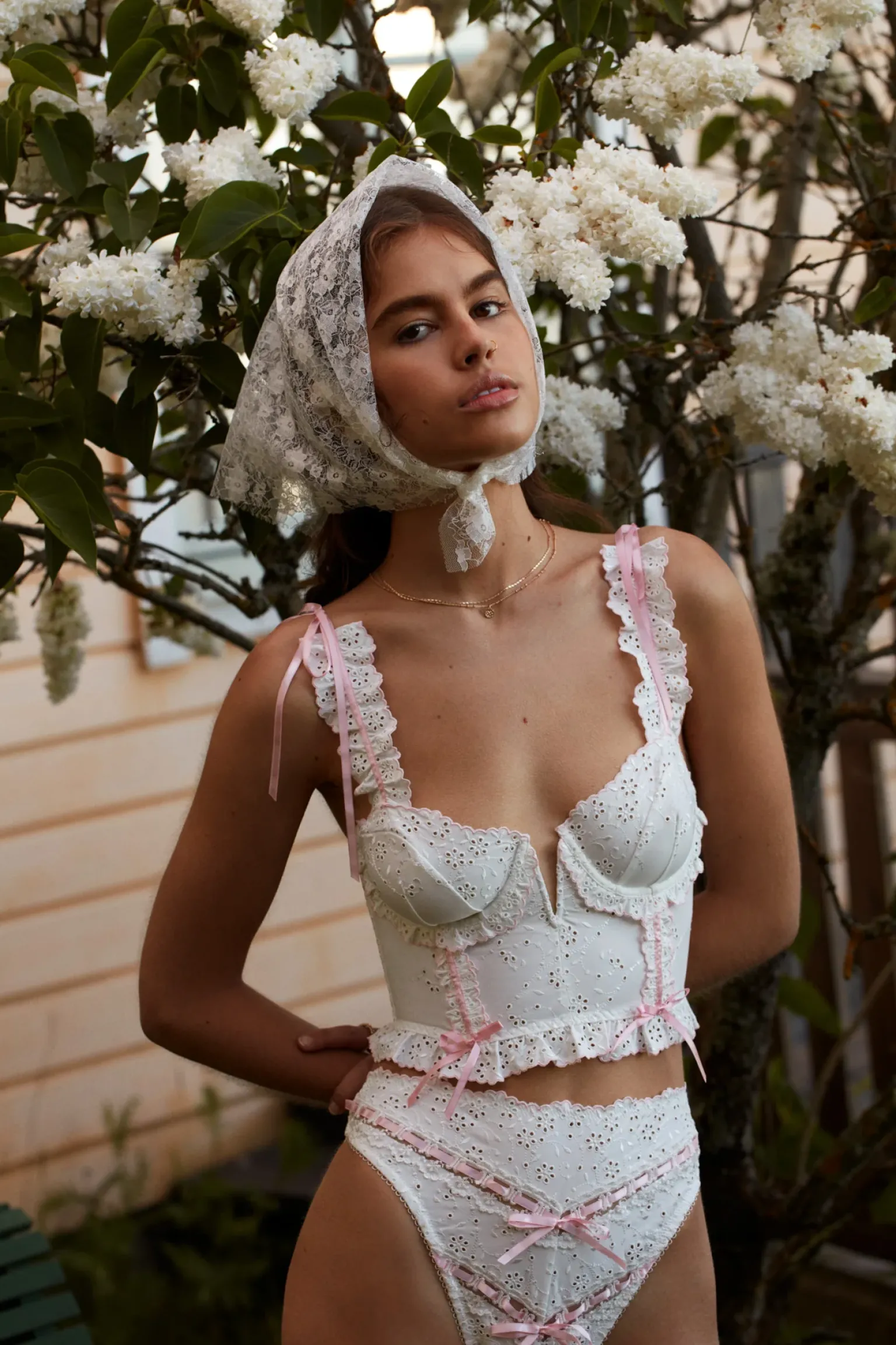 swirl_eyelet_bustier_3.webp Flash Sale For Love & Lemons Swirl Eyelet Bustier White