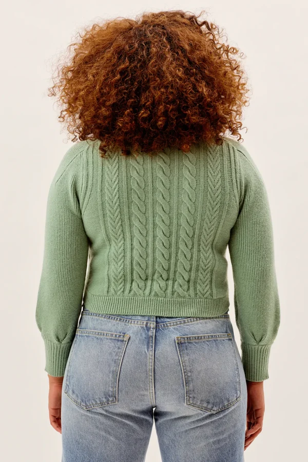 Discount For Love & Lemons Sydney Sweater Green