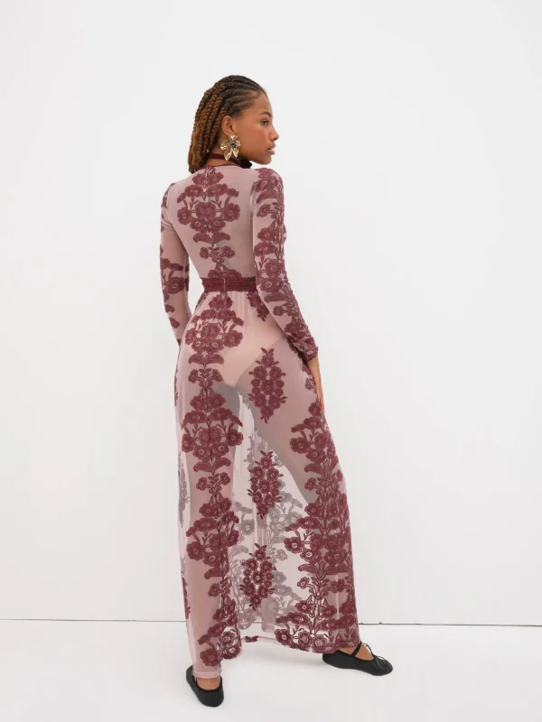 Cheap For Love & Lemons Temecula Maxi Dress Red