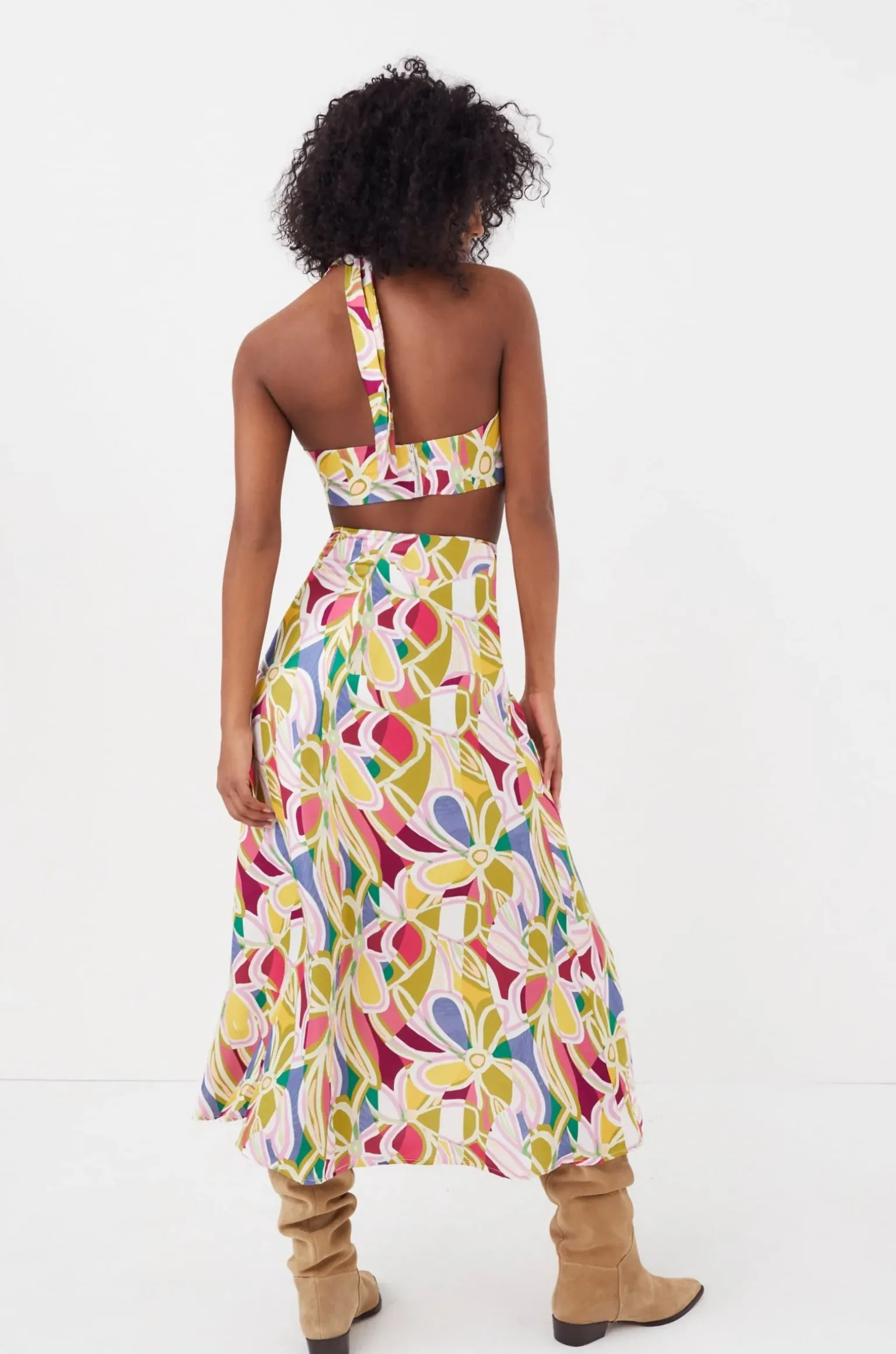 thora_midi_skirt_2.webp Cheap For Love & Lemons Thora Midi Skirt Green