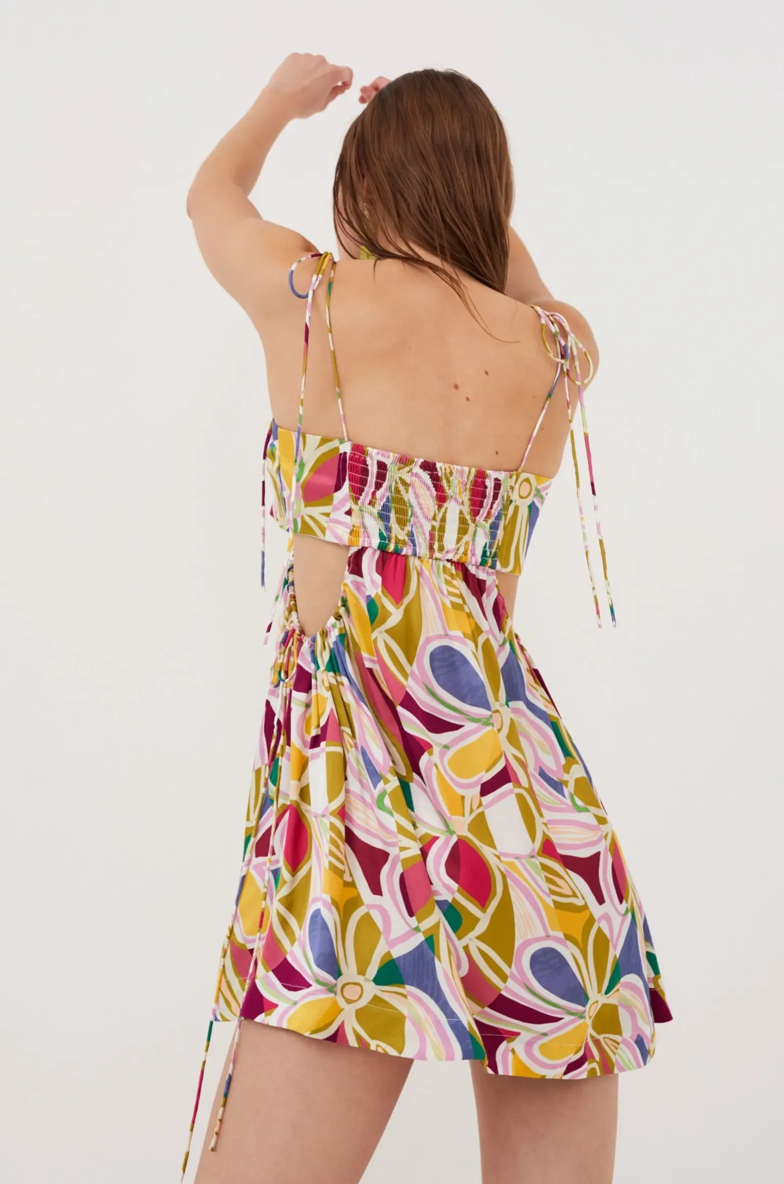 thora_mini_dress_2.webp Cheap For Love & Lemons Thora Mini Dress Green