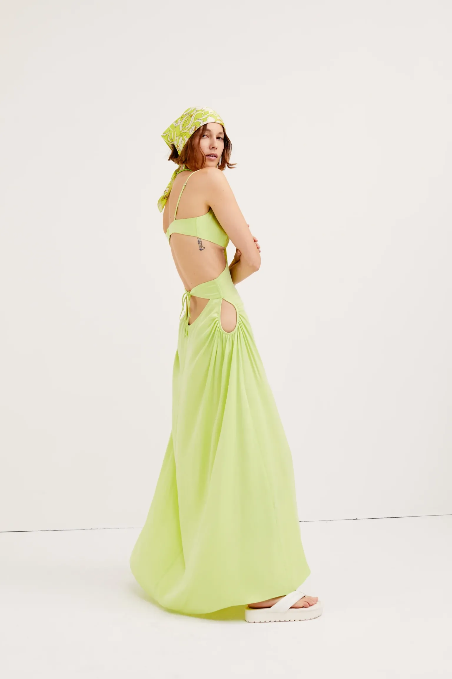 toni_maxi_dress_2.webp Cheap For Love & Lemons Toni Maxi Dress Green