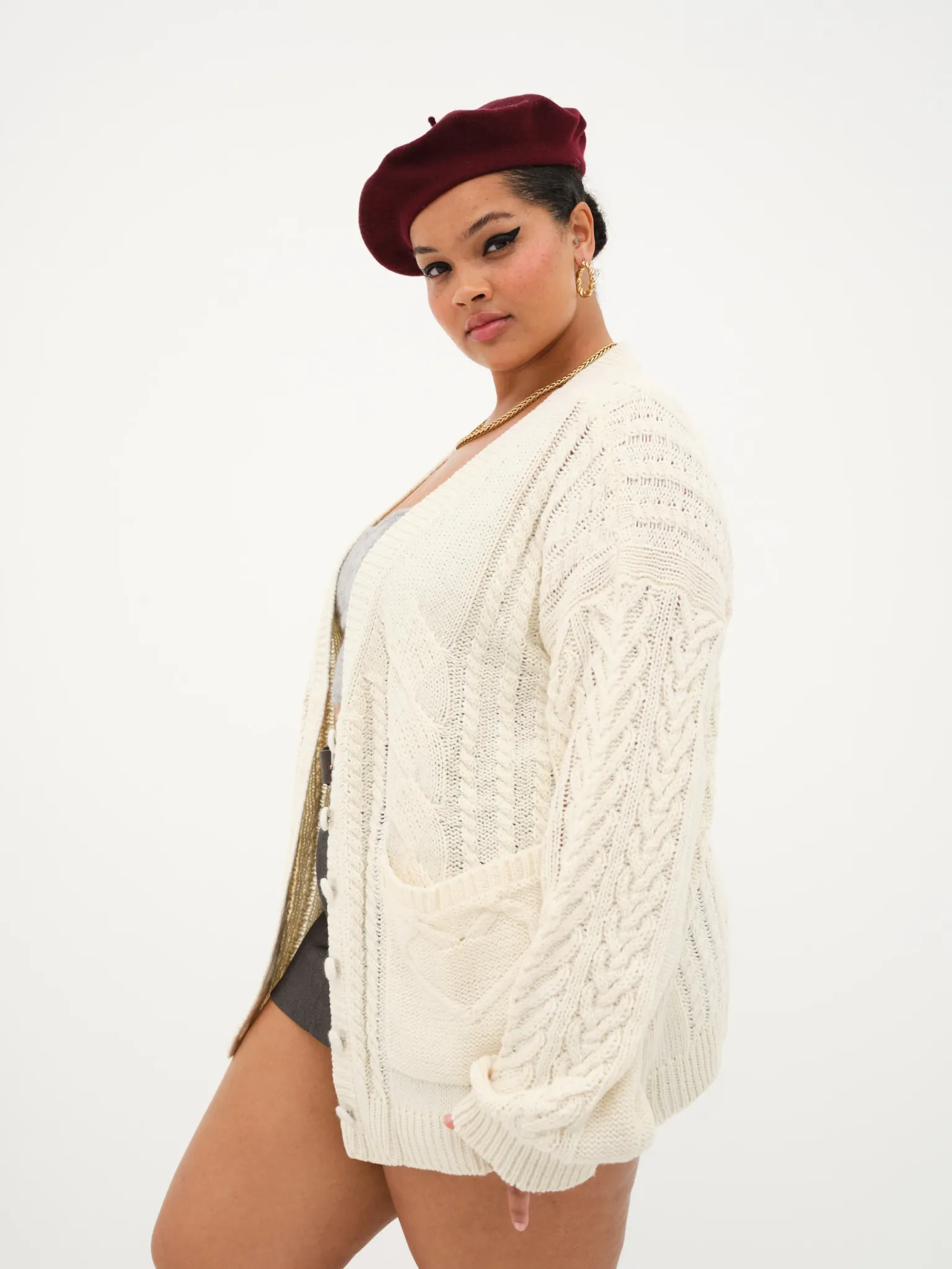 vera_oversized_cardigan_7.webp Online For Love & Lemons Vera Oversized Cardigan Ivory