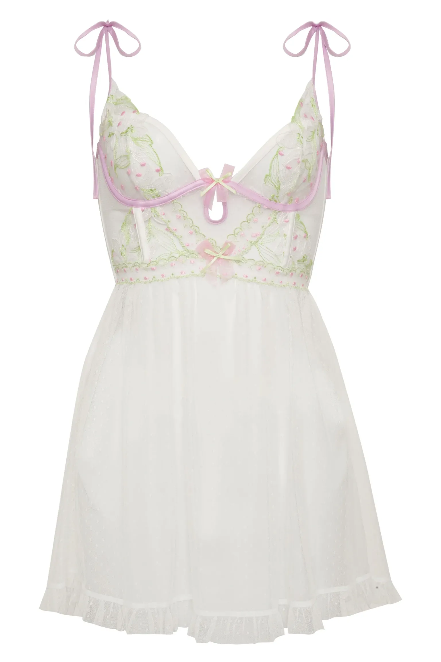 waterlilies_slip_dress_4.webp Cheap For Love & Lemons Waterlilies Slip Dress White