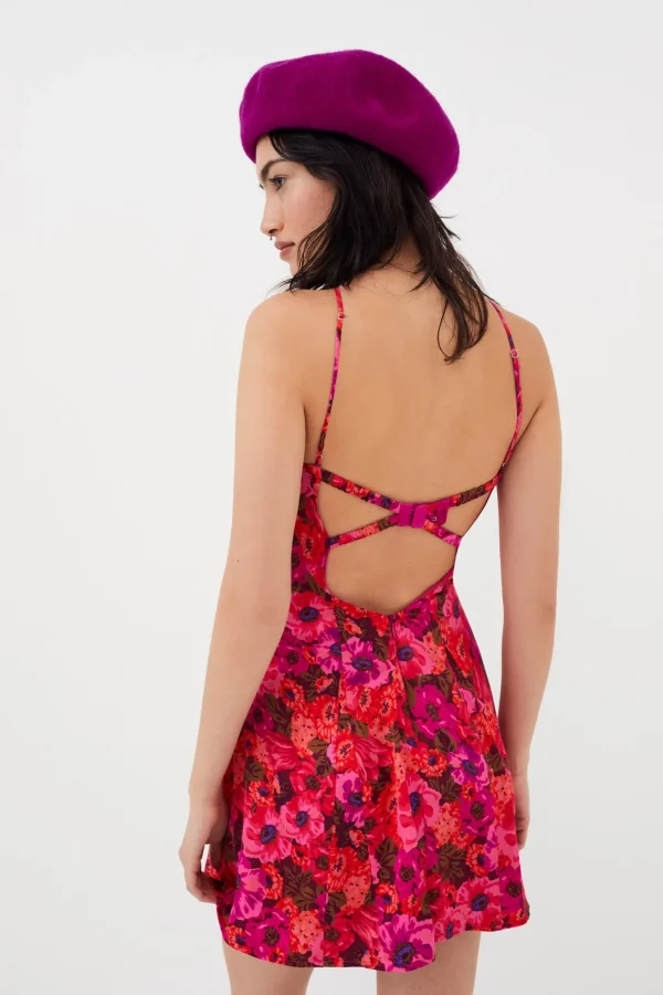 Best For Love & Lemons Wendy Mini Dress Red