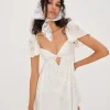 Cheap For Love & Lemons Weston Mini Dress White